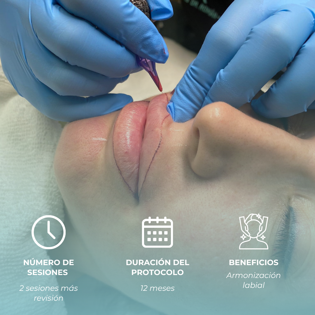Remodelación Labial + Micropigmentación